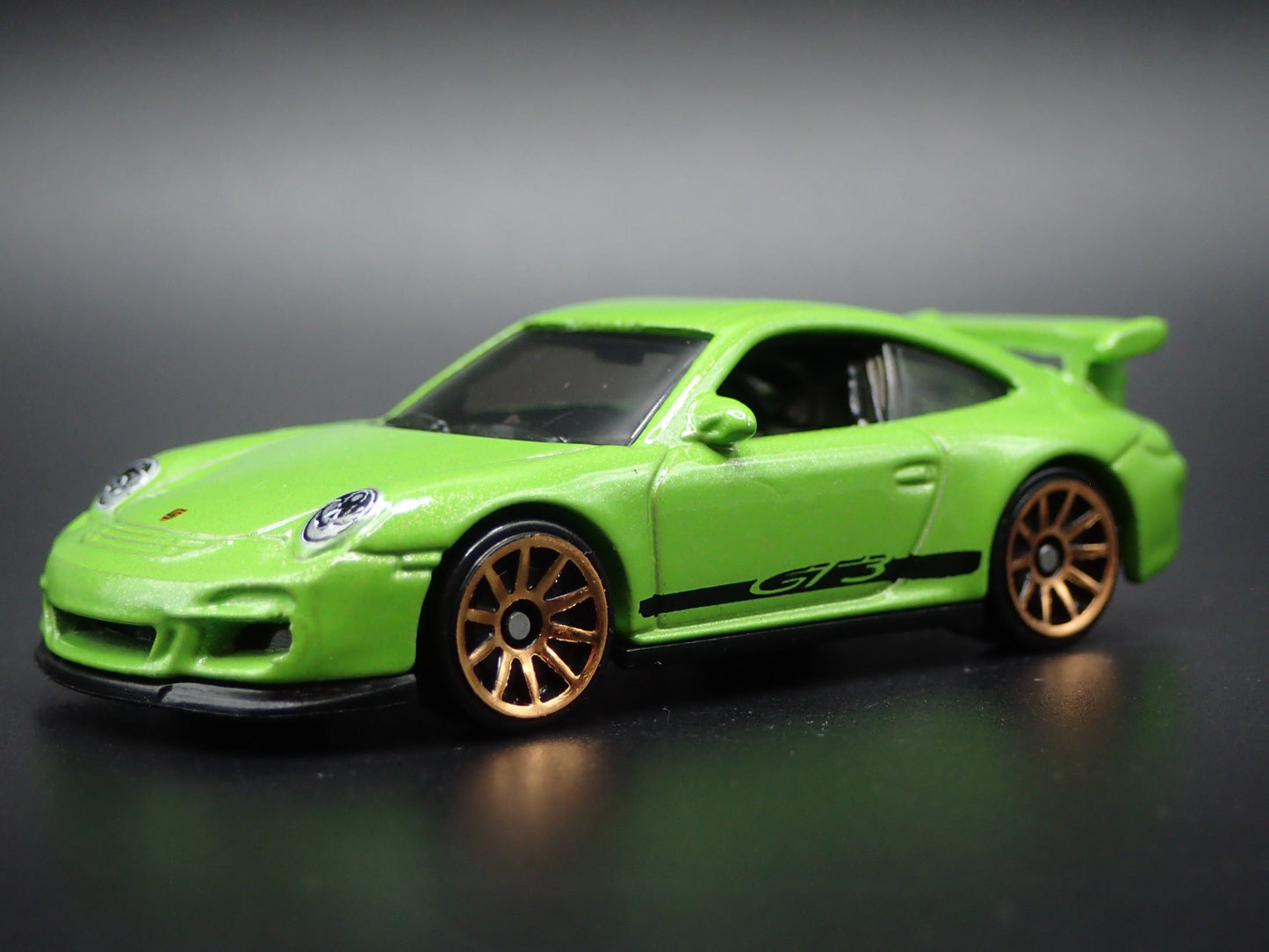 1999-2005 PORSCHE 911 GT3 RS 996 GREEN 1:64 SCALE COLLECTIBLE DIECAST MODEL CAR
