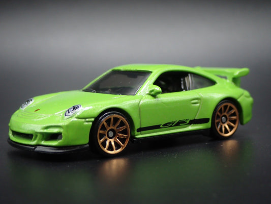 1999-2005 PORSCHE 911 GT3 RS 996 GREEN 1:64 SCALE COLLECTIBLE DIECAST MODEL CAR