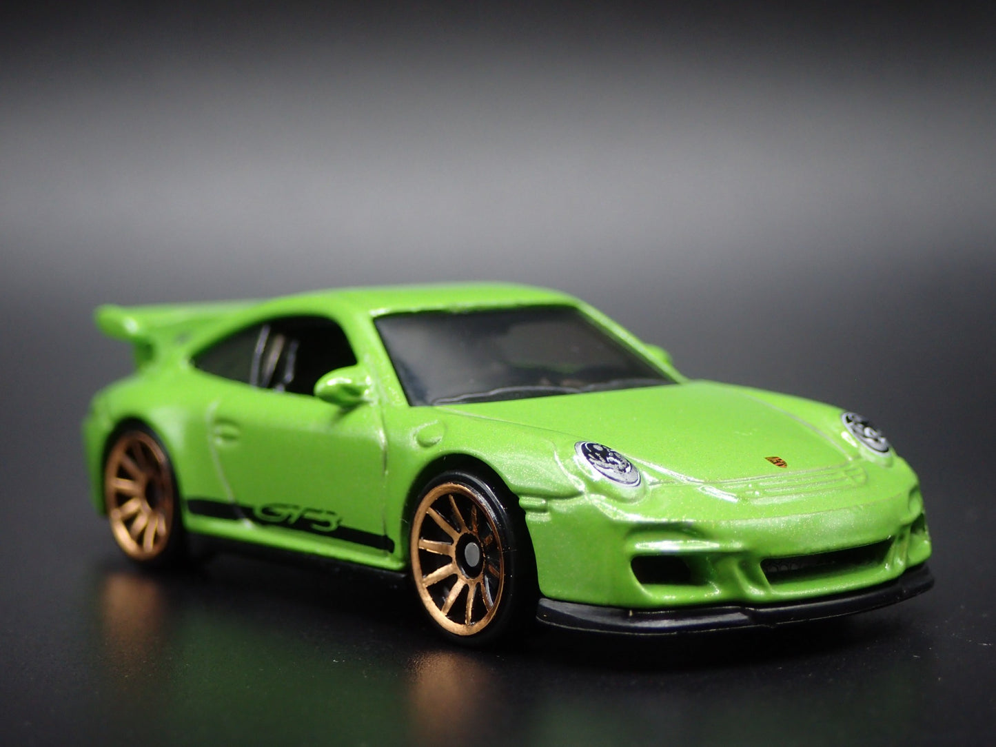 1999-2005 PORSCHE 911 GT3 RS 996 GREEN 1:64 SCALE COLLECTIBLE DIECAST MODEL CAR