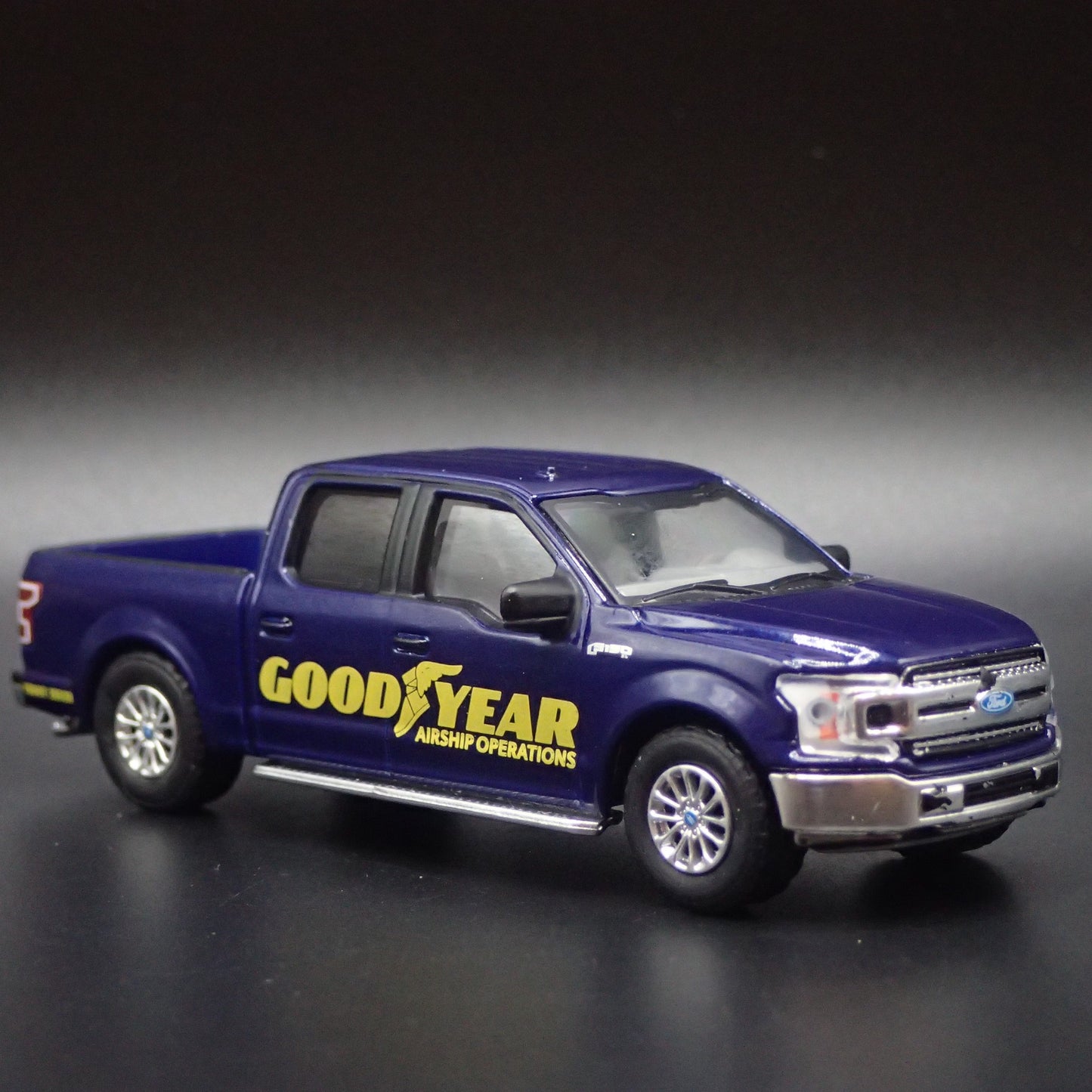 2015-2020 FORD F150 PICKUP TRUCK GOODYEAR 1:64 SCALE DIORAMA DIECAST MODEL CAR