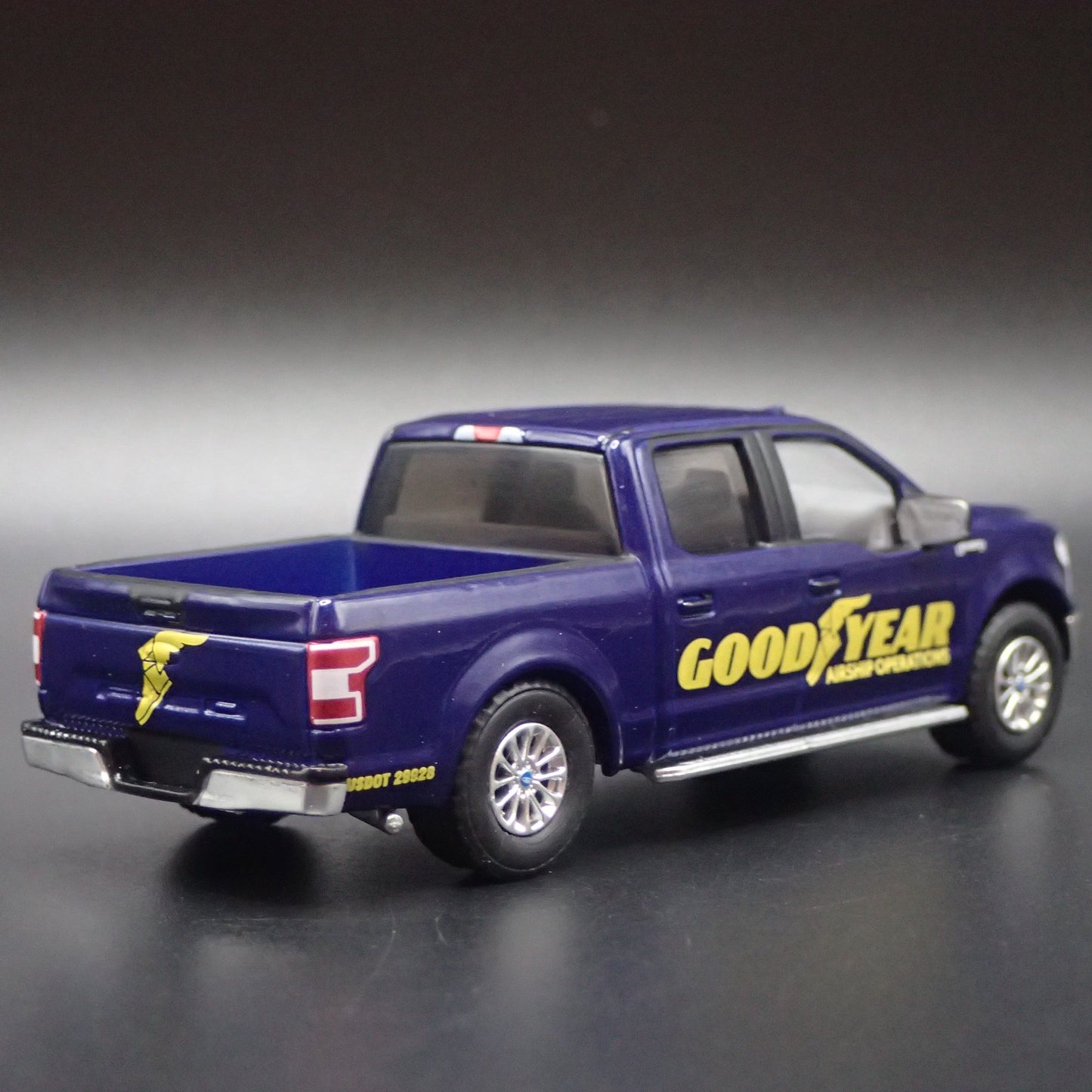 2015-2020 FORD F150 PICKUP TRUCK GOODYEAR 1:64 SCALE DIORAMA DIECAST MODEL CAR