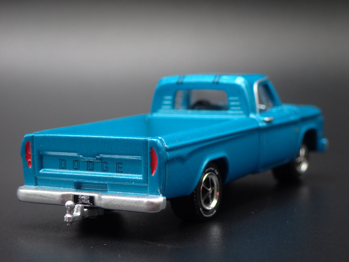1967 67 DODGE D200 PICKUP TRUCK w HITCH TEAL 1/64 SCALE DIECAST MODEL CAR