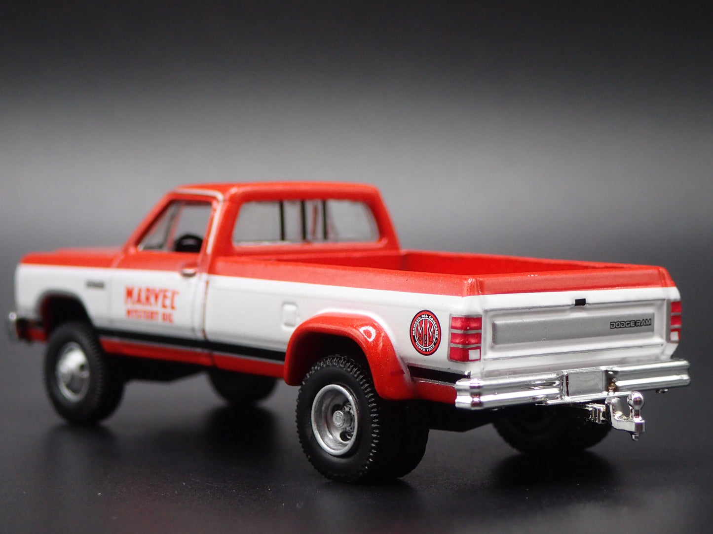 1981-1993 DODGE RAM D350 DUALLY PICKUP TRUCK MARVEL 1/64 SCALE DIECAST MODEL CAR