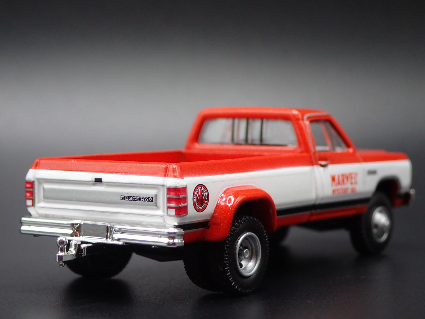 1981-1993 DODGE RAM D350 DUALLY PICKUP TRUCK MARVEL 1/64 SCALE DIECAST MODEL CAR