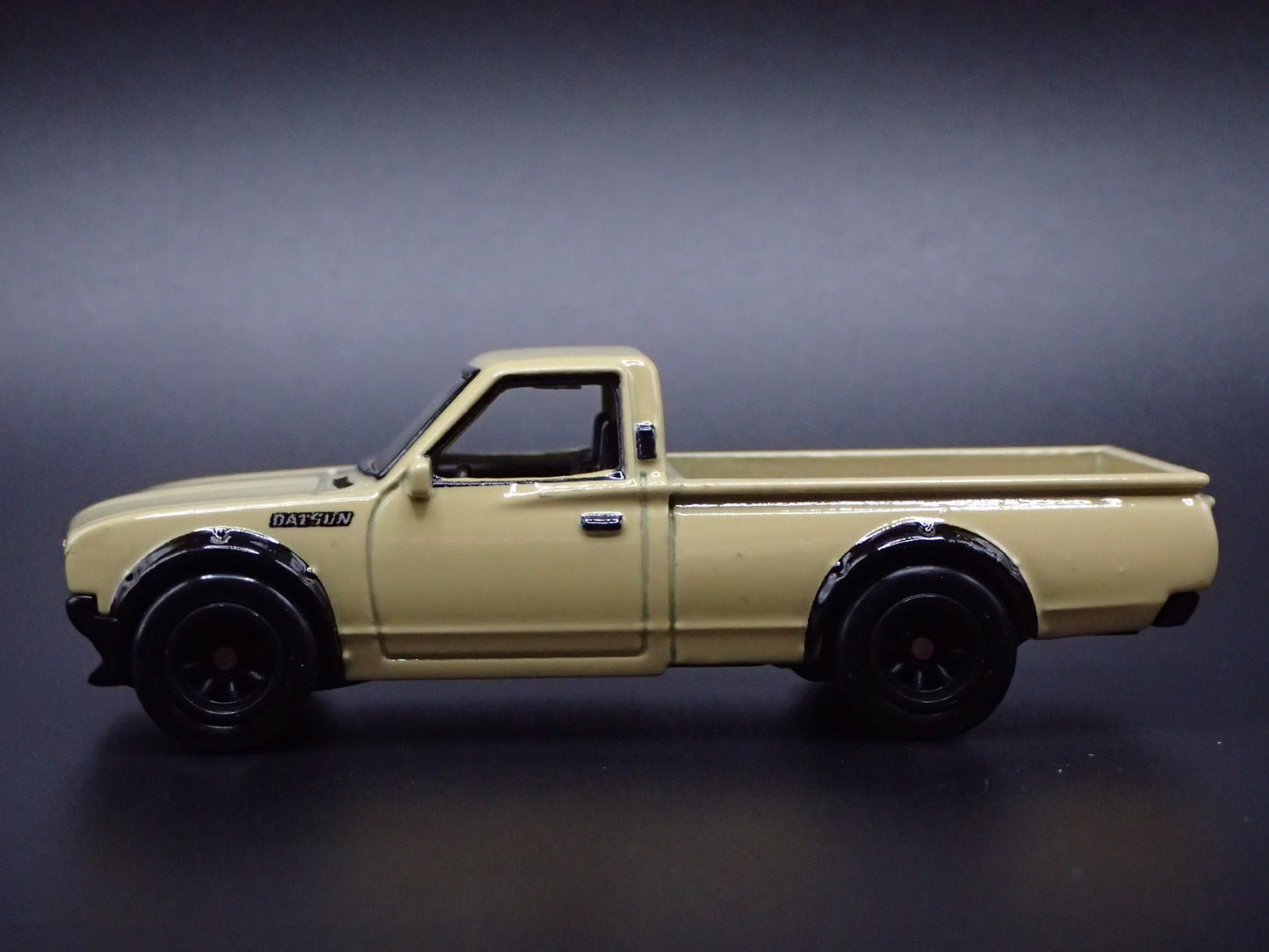1973-1979 DATSUN 620 PICKUP TRUCK TAN 1:64 SCALE COLLECTIBLE DIECAST MODEL CAR