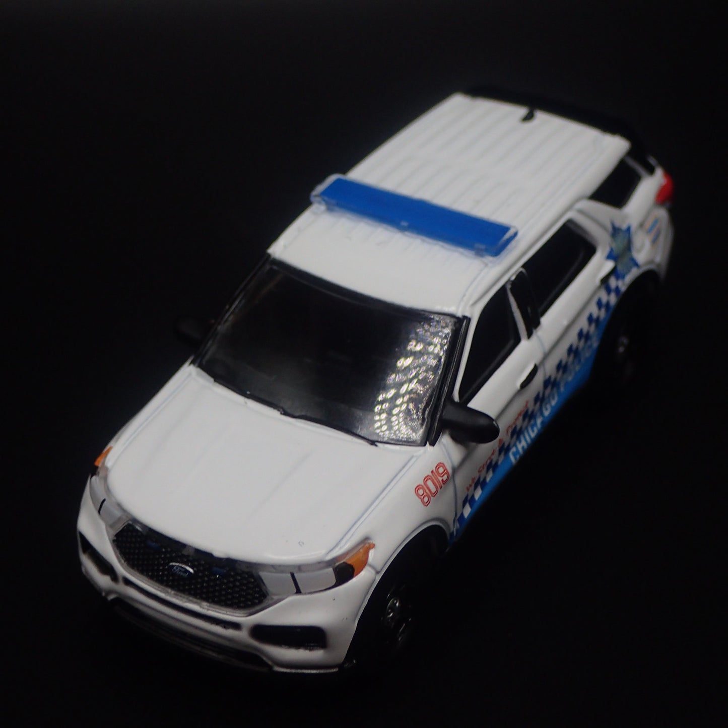 2019 19 FORD EXPLORER POLICE UTILITY CHICAGO PD 1/64 SCALE DIECAST MODEL CAR