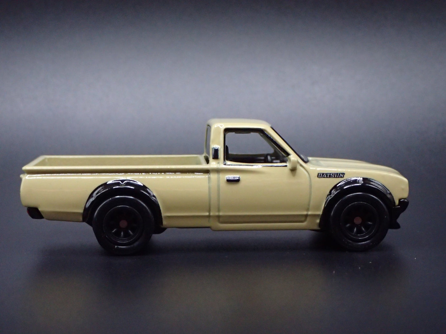 1973-1979 DATSUN 620 PICKUP TRUCK TAN 1:64 SCALE COLLECTIBLE DIECAST MODEL CAR