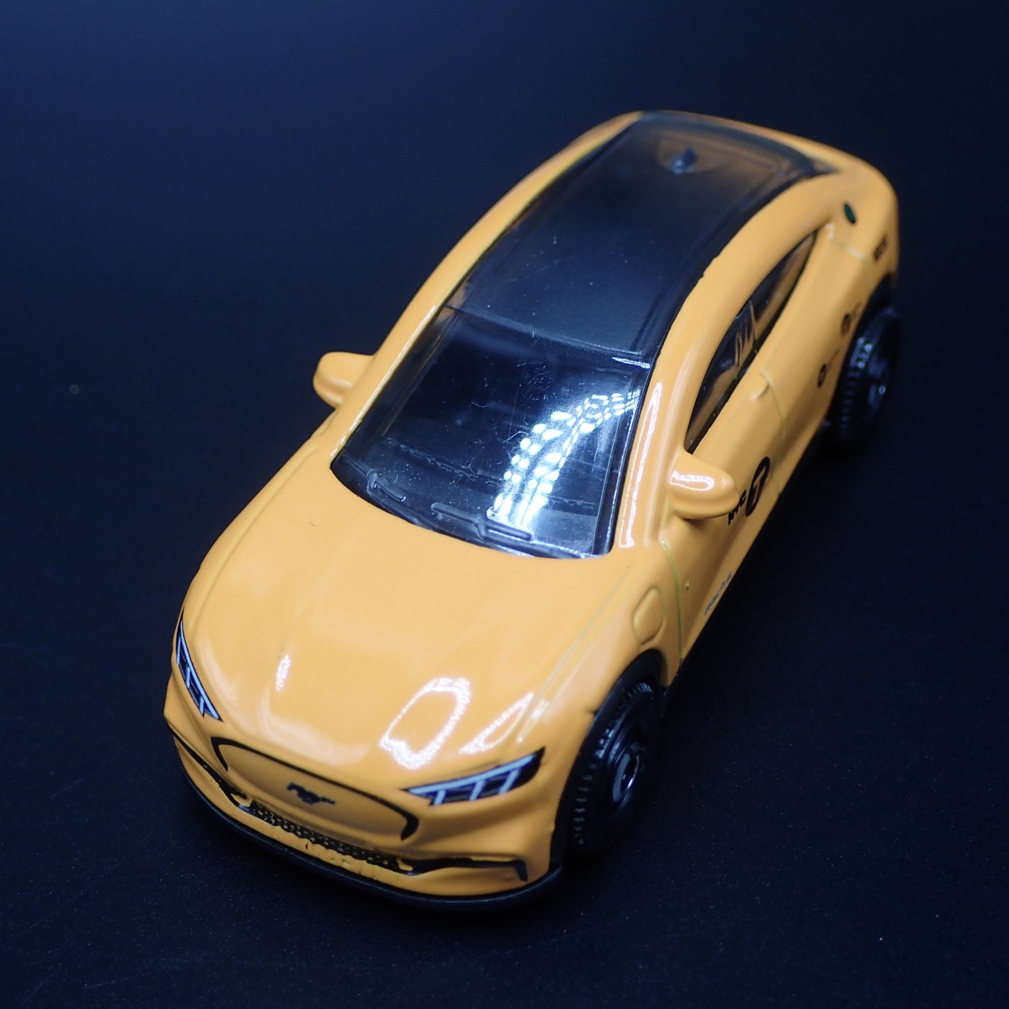 2021-2025 FORD MUSTANG MACH E ELECTRIC SUV NYC TAXI 1/64 SCALE DIECAST MODEL CAR