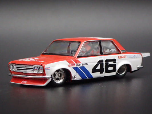 1967-1972 DATSUN 510 PRO STREET KAIDO HOUSE JUN BRE 1:64 SCALE DIECAST MODEL CAR