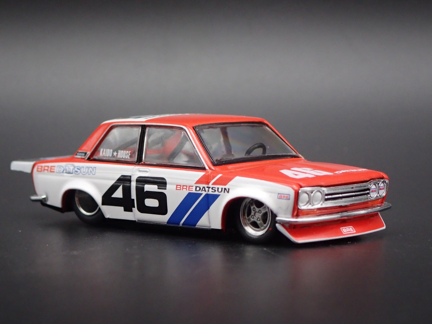 1967-1972 DATSUN 510 PRO STREET KAIDO HOUSE JUN BRE 1:64 SCALE DIECAST MODEL CAR