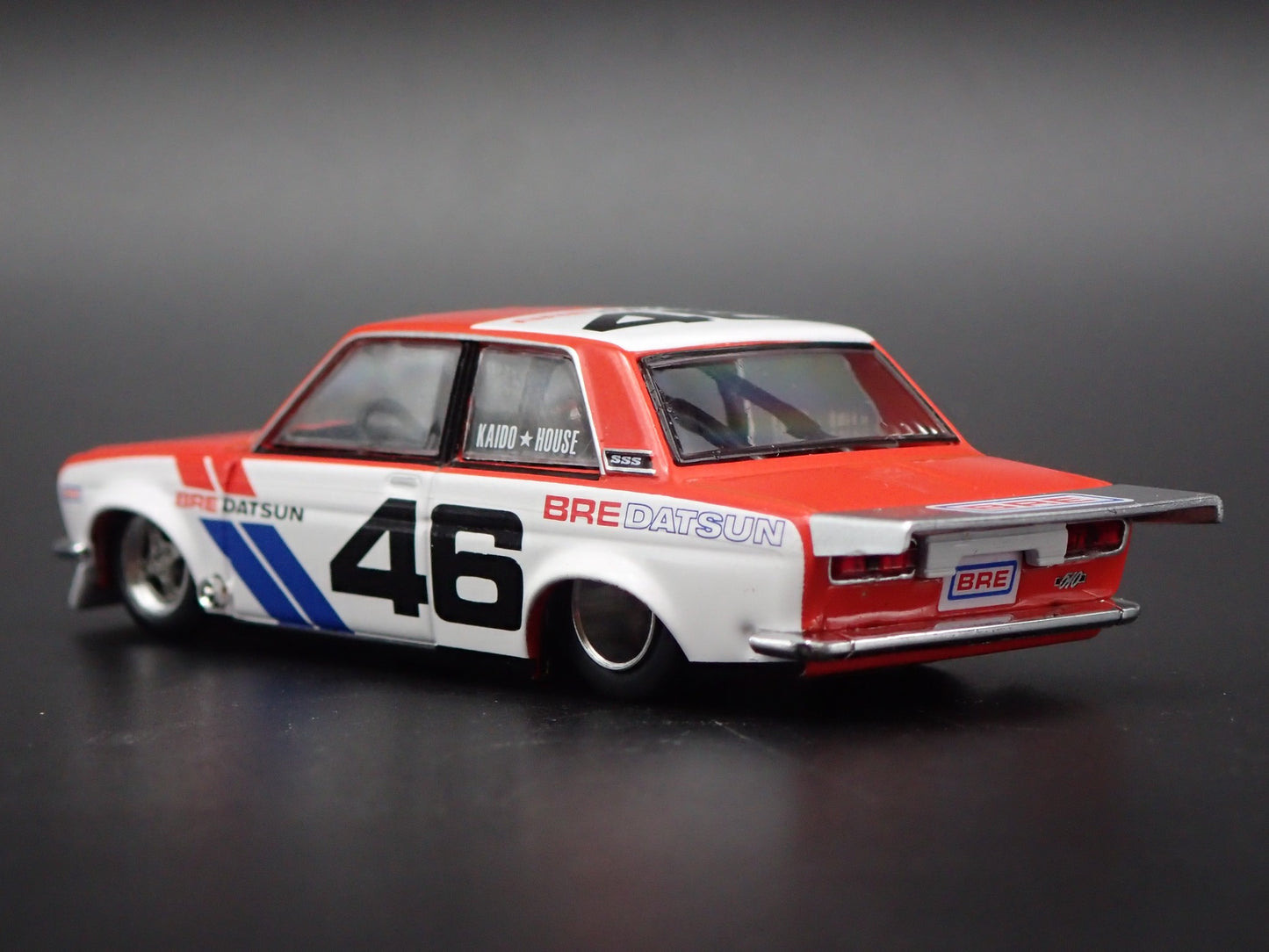 1967-1972 DATSUN 510 PRO STREET KAIDO HOUSE JUN BRE 1:64 SCALE DIECAST MODEL CAR