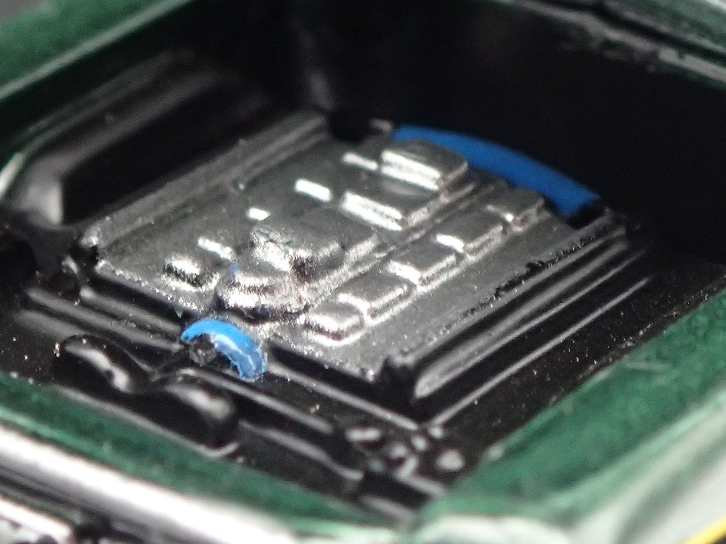 1968 68 FORD MUSTANG GT FASTBACK GREEN 1:64 SCALE COLLECTIBLE DIECAST MODEL CAR