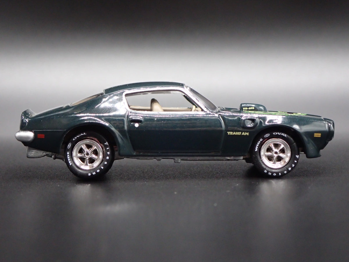 1973 73 PONTIAC FIREBIRD TRANS AM TA 1:64 SCALE COLLECTIBLE DIECAST MODEL CAR-Burning Rubber Toy Company