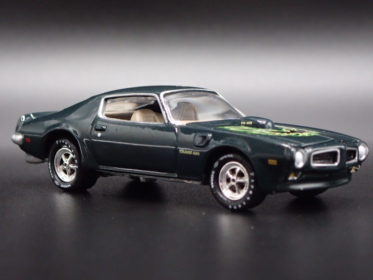 1973 73 PONTIAC FIREBIRD TRANS AM TA 1:64 SCALE COLLECTIBLE DIECAST MODEL CAR-Burning Rubber Toy Company