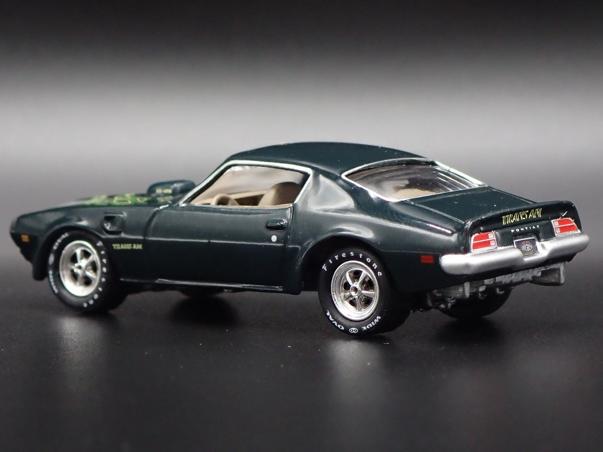 1973 73 PONTIAC FIREBIRD TRANS AM TA 1:64 SCALE COLLECTIBLE DIECAST MODEL CAR-Burning Rubber Toy Company
