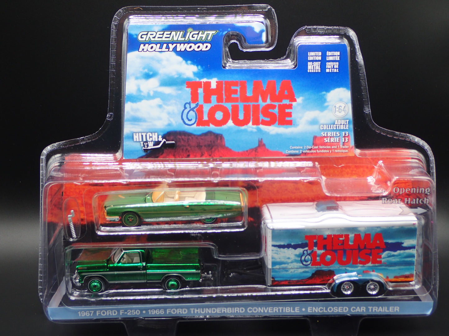 2025 GREENLIGHT GREEN MACHINE THEMA LOUISE F250, TBIRD HOLLYWOOD HITCH TOW 13