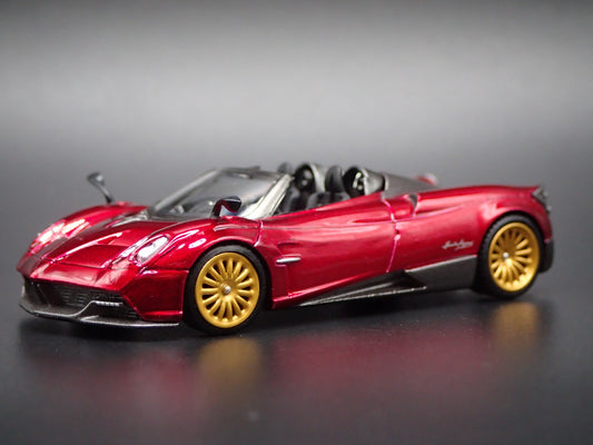 2017-2020 PAGANI HUAYRA ROADSTER SUPERCAR 1:64 SCALE DIORAMA DIECAST MODEL CAR