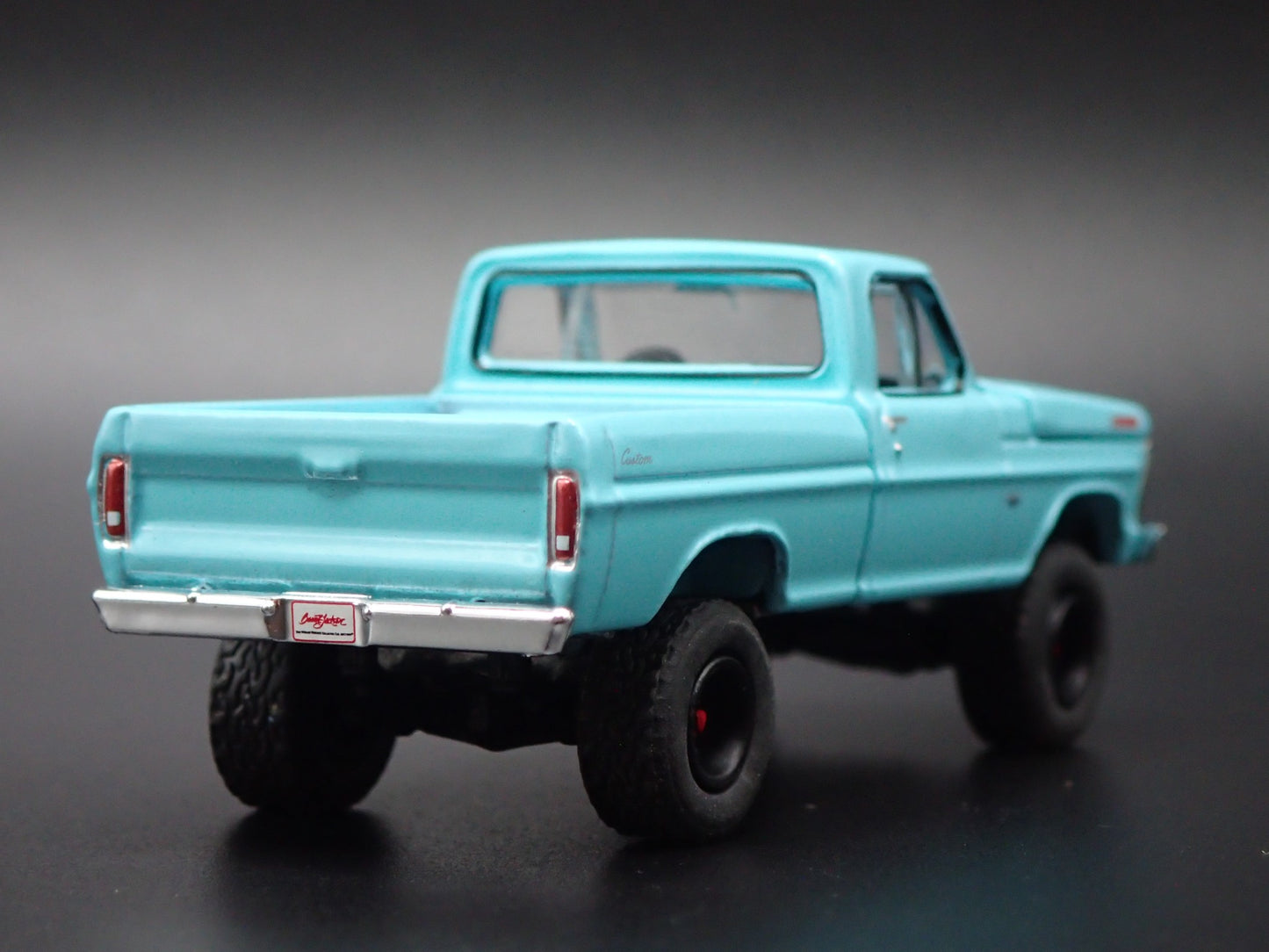1967 67 FORD F100 SHORT BED 4X4 PICKUP TRUCK BLUE 1:64 SCALE DIECAST MODEL CAR