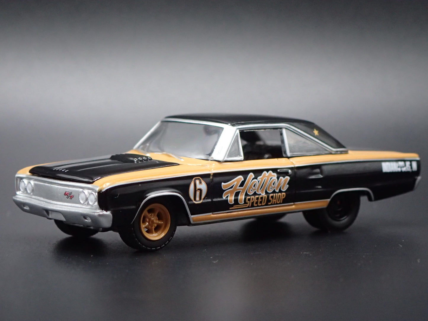 1965 65 DODGE CORONET HOTTON SPEED SHOP NHRA RACE 1/64 SCALE DIECAST MODEL CAR