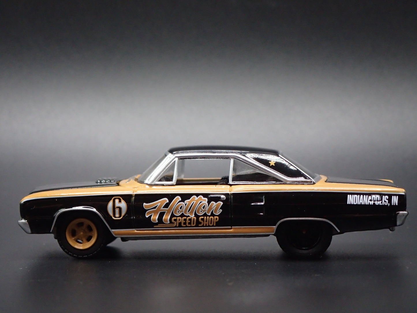 1965 65 DODGE CORONET HOTTON SPEED SHOP NHRA RACE 1/64 SCALE DIECAST MODEL CAR
