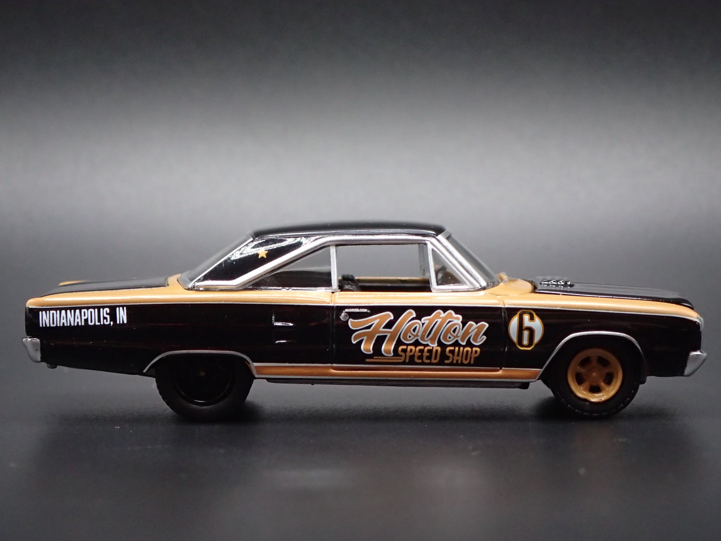 1965 65 DODGE CORONET HOTTON SPEED SHOP NHRA RACE 1/64 SCALE DIECAST MODEL CAR