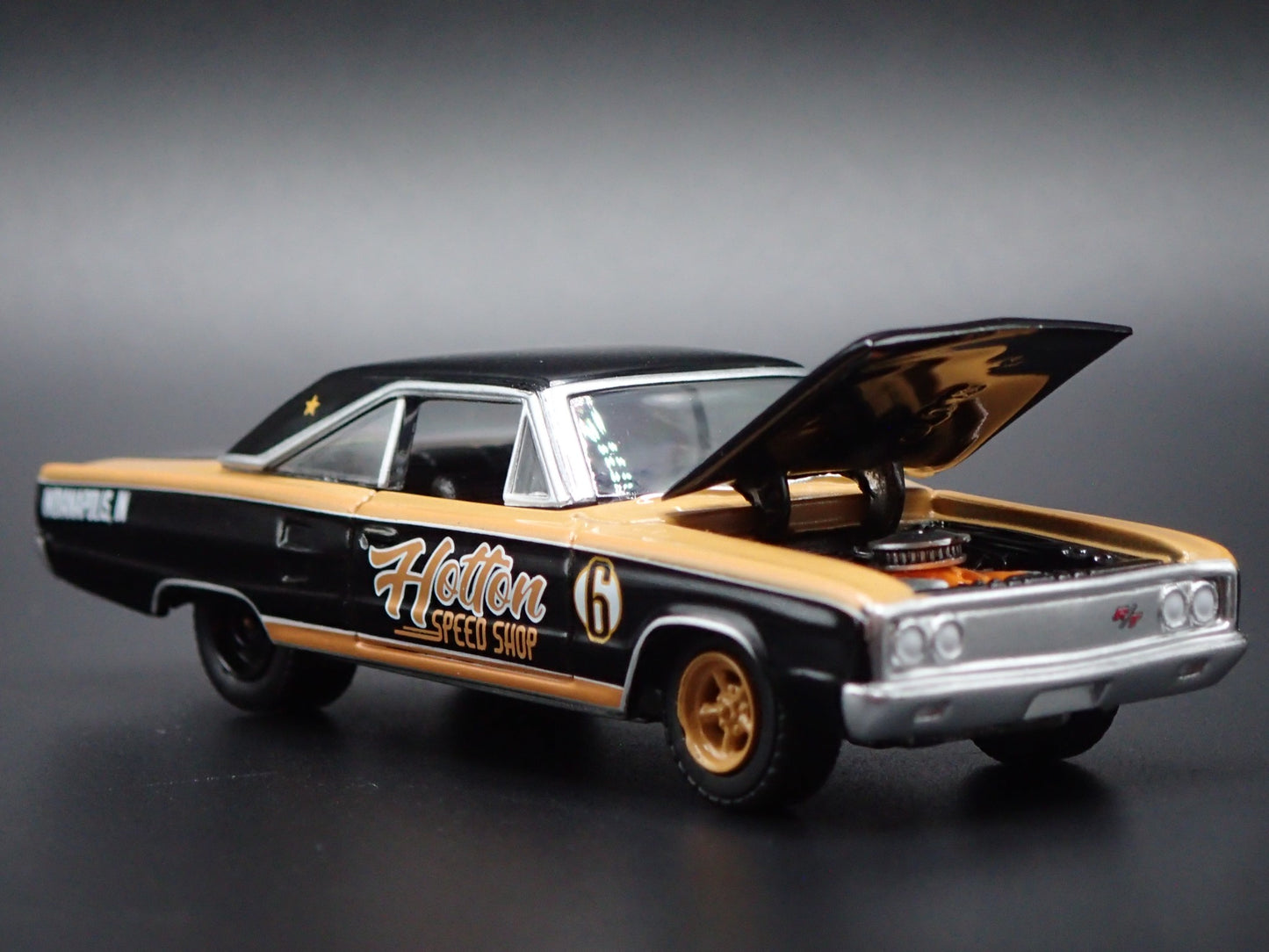 1965 65 DODGE CORONET HOTTON SPEED SHOP NHRA RACE 1/64 SCALE DIECAST MODEL CAR