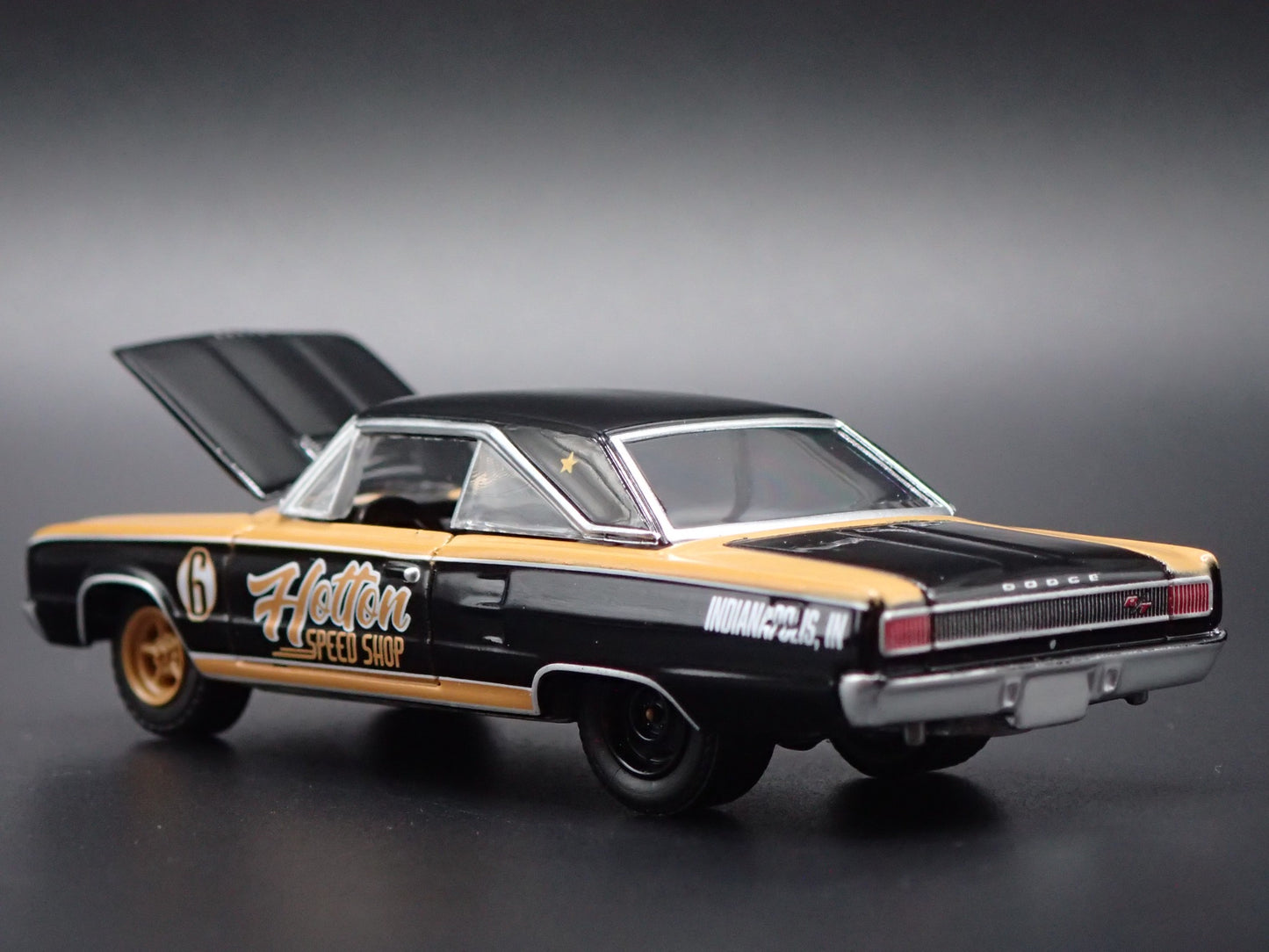 1965 65 DODGE CORONET HOTTON SPEED SHOP NHRA RACE 1/64 SCALE DIECAST MODEL CAR