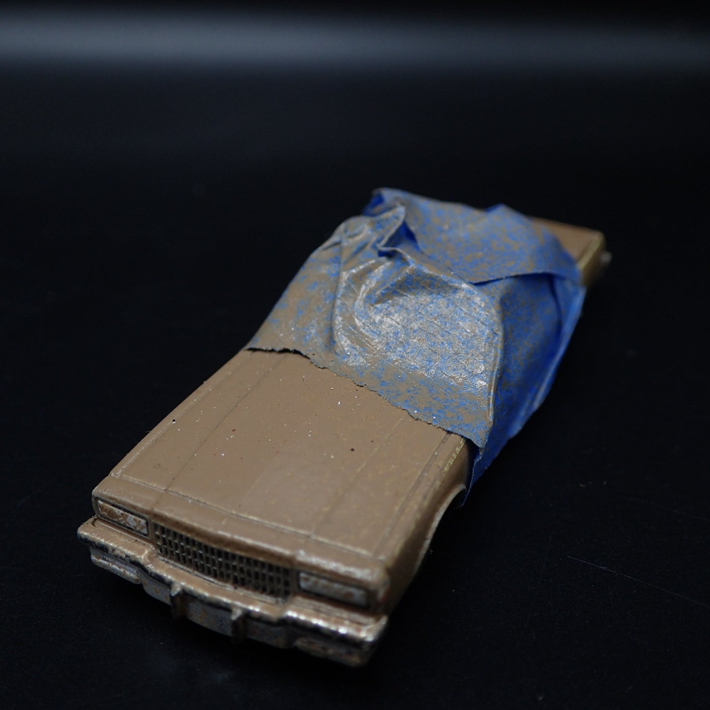 1985 85 CHEVY CHEVROLET CAPRICE LOWRIDER BARN FIND 1/64 SCALE DIECAST MODEL CAR