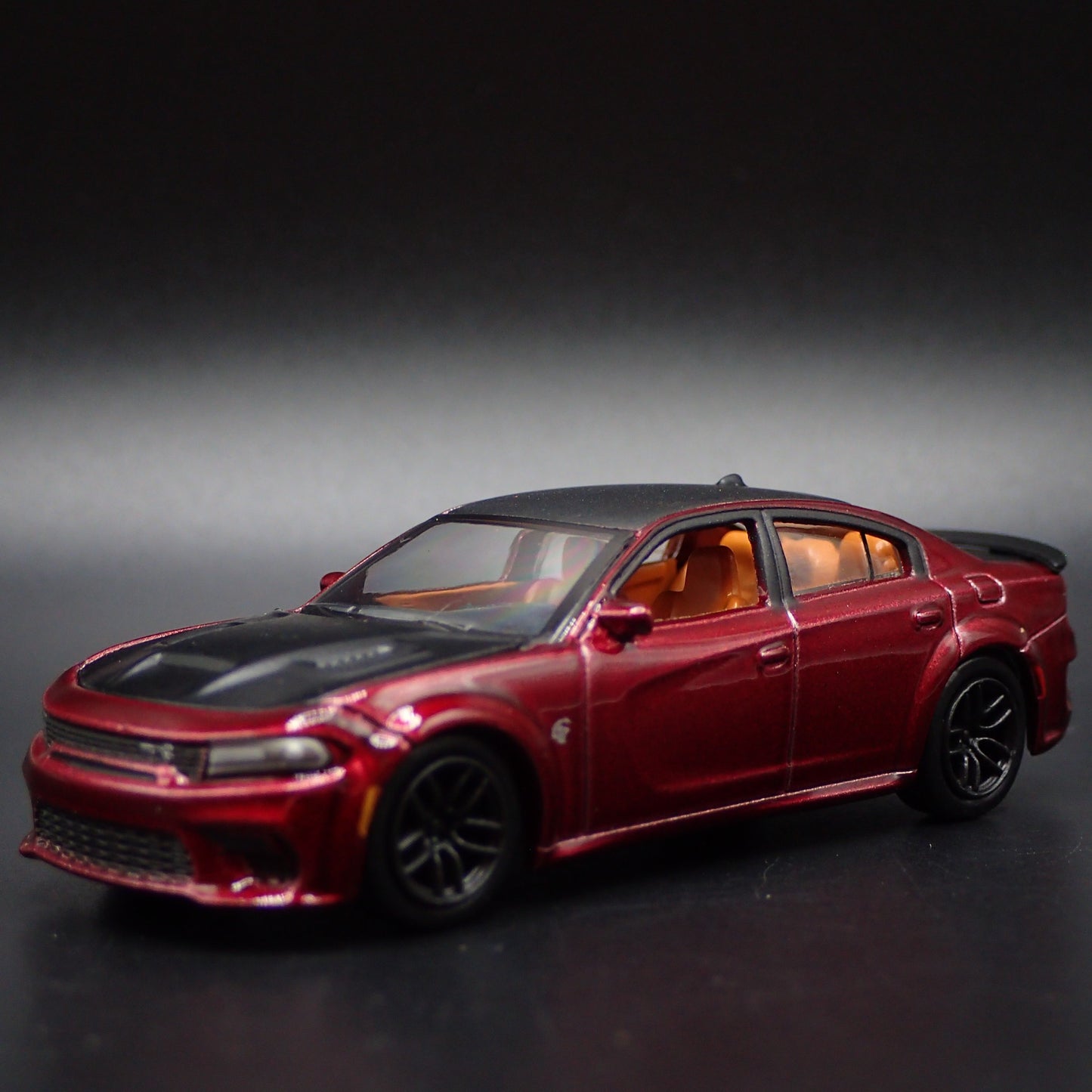 2021 21 DODGE CHARGER SRT HELLCAT REDEYE 1:64 SCALE DIORAMA DIECAST MODEL CAR