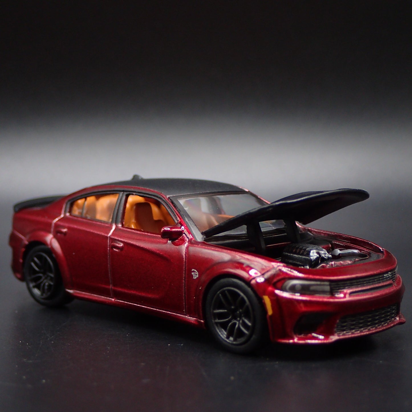 2021 21 DODGE CHARGER SRT HELLCAT REDEYE 1:64 SCALE DIORAMA DIECAST MODEL CAR