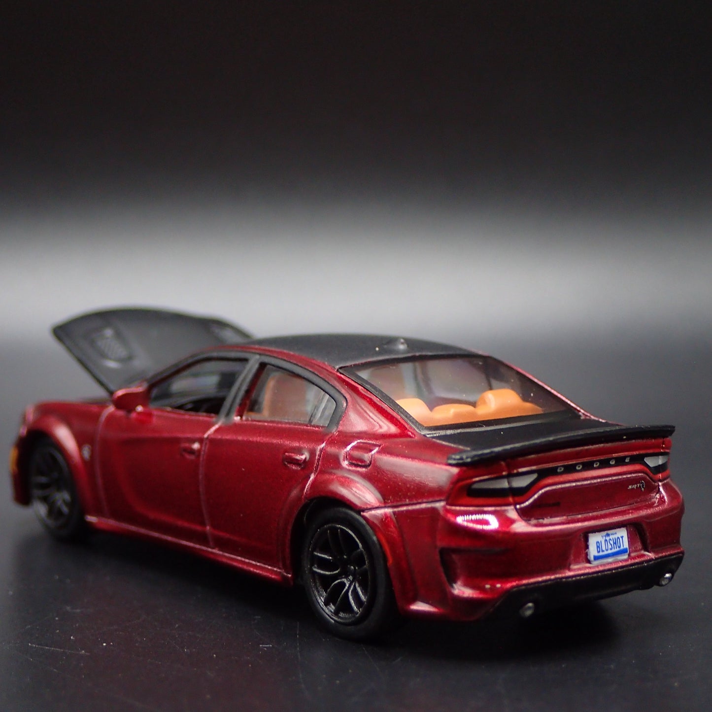 2021 21 DODGE CHARGER SRT HELLCAT REDEYE 1:64 SCALE DIORAMA DIECAST MODEL CAR