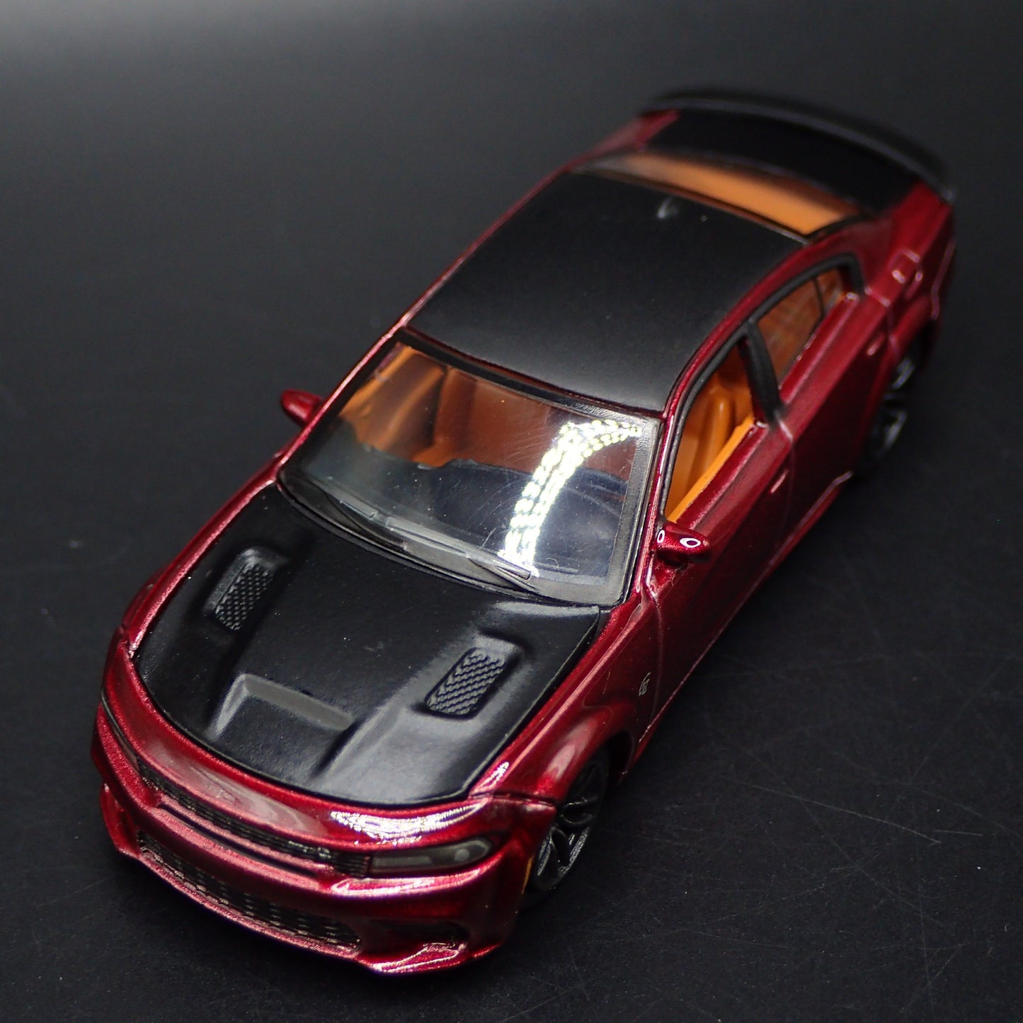 2021 21 DODGE CHARGER SRT HELLCAT REDEYE 1:64 SCALE DIORAMA DIECAST MODEL CAR