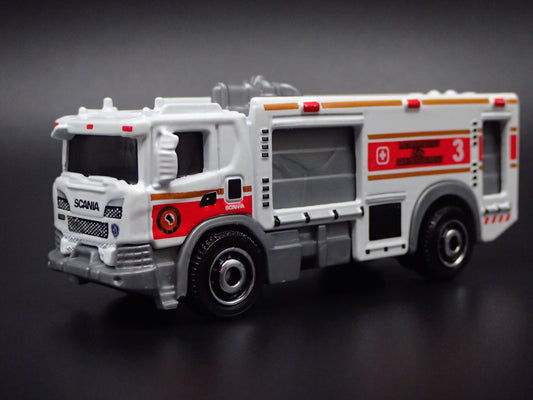 2016-2025 SCANIA XT FIRE TRUCK METROPOLITAN CITY 1:64 MB SCALE DIECAST MODEL CAR