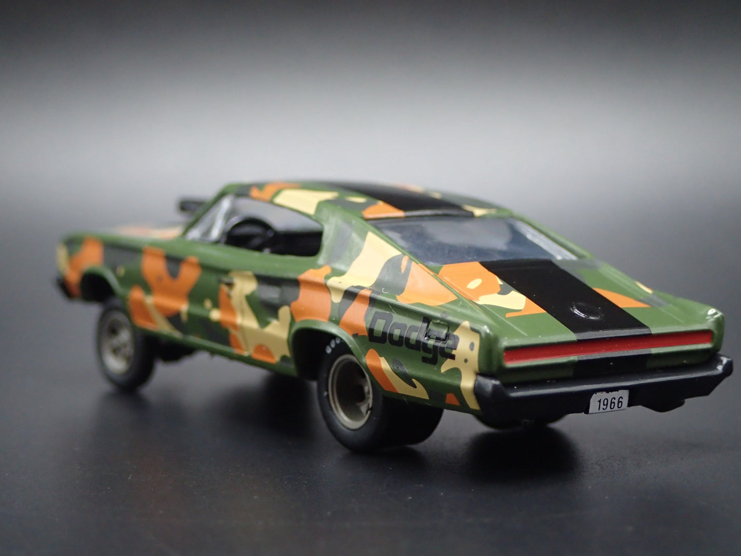 1966 66 DODGE CHARGER GASSER 1:64 SCALE COLLECTIBLE DIORAMA DIECAST MODEL CAR