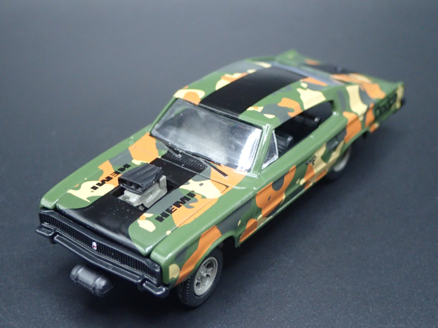1966 66 DODGE CHARGER GASSER 1:64 SCALE COLLECTIBLE DIORAMA DIECAST MODEL CAR