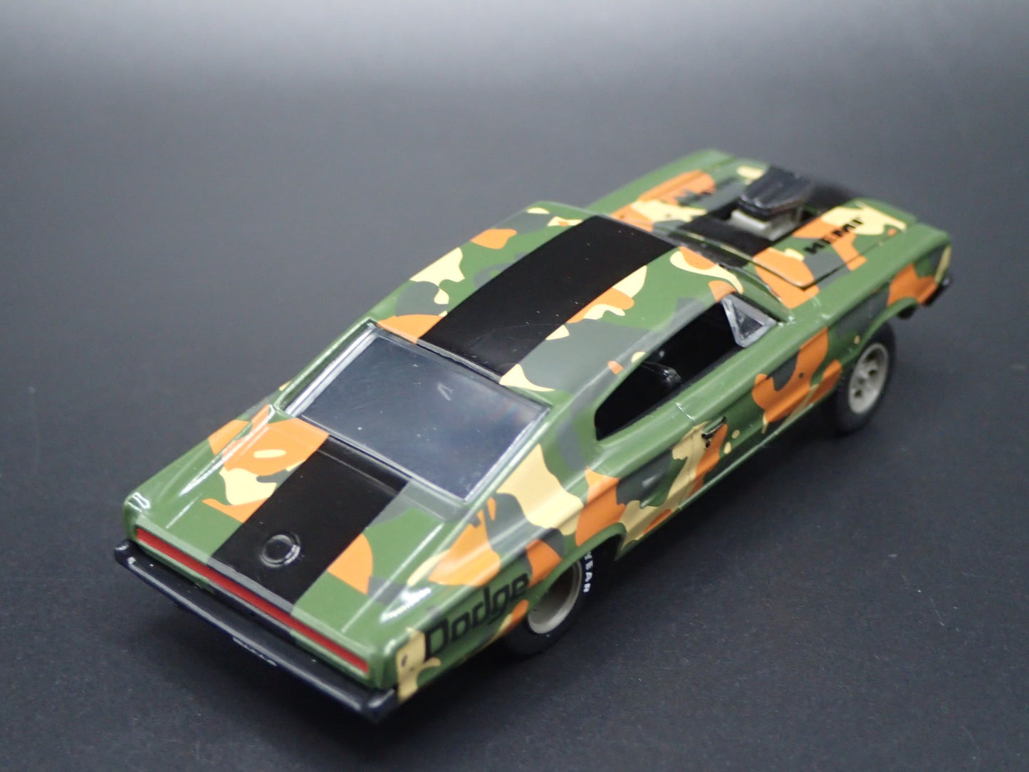 1966 66 DODGE CHARGER GASSER 1:64 SCALE COLLECTIBLE DIORAMA DIECAST MODEL CAR