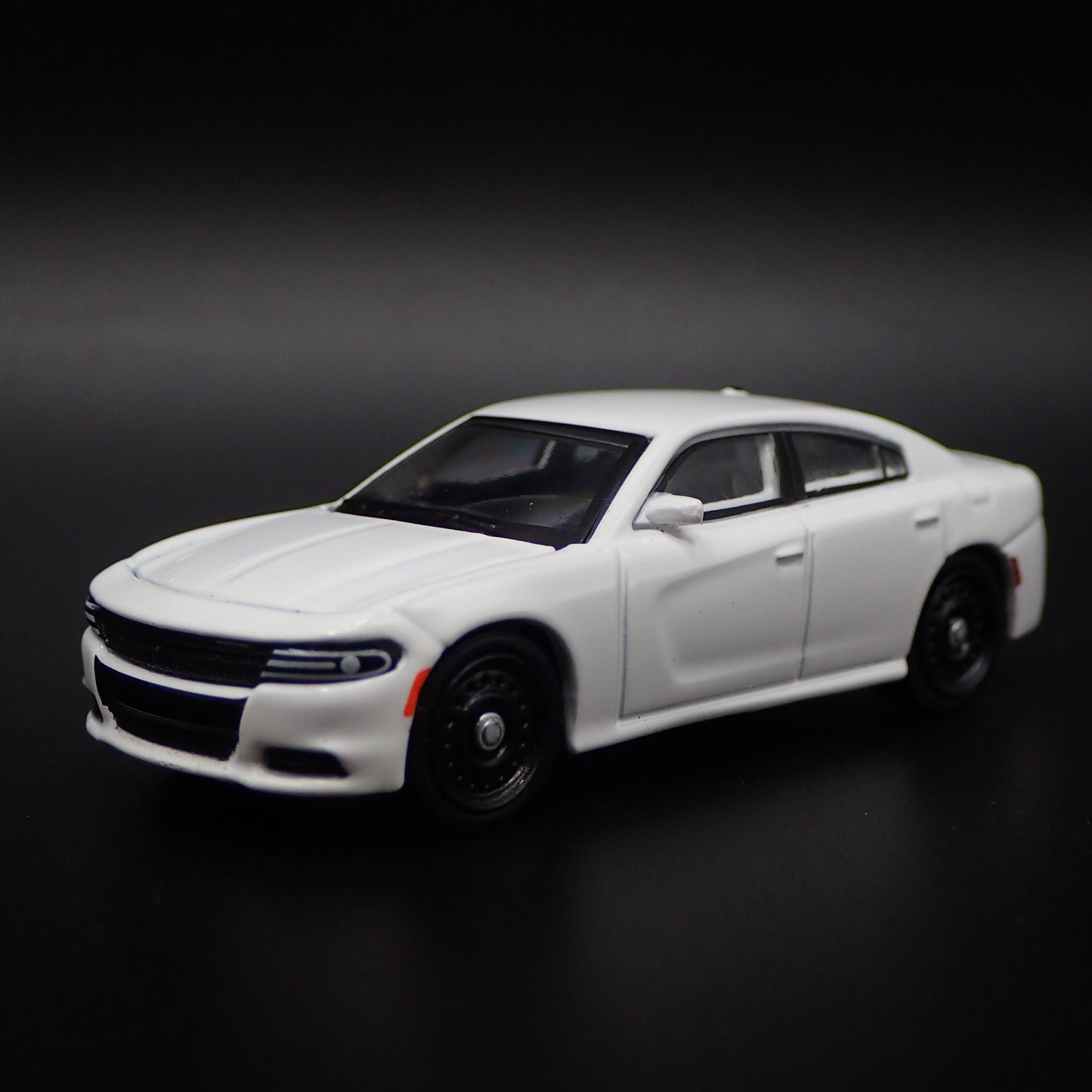 2011-2023 DODGE CHARGER WHITE 1:64 SCALE COLLECTIBLE DIORAMA DIECAST MODEL CAR
