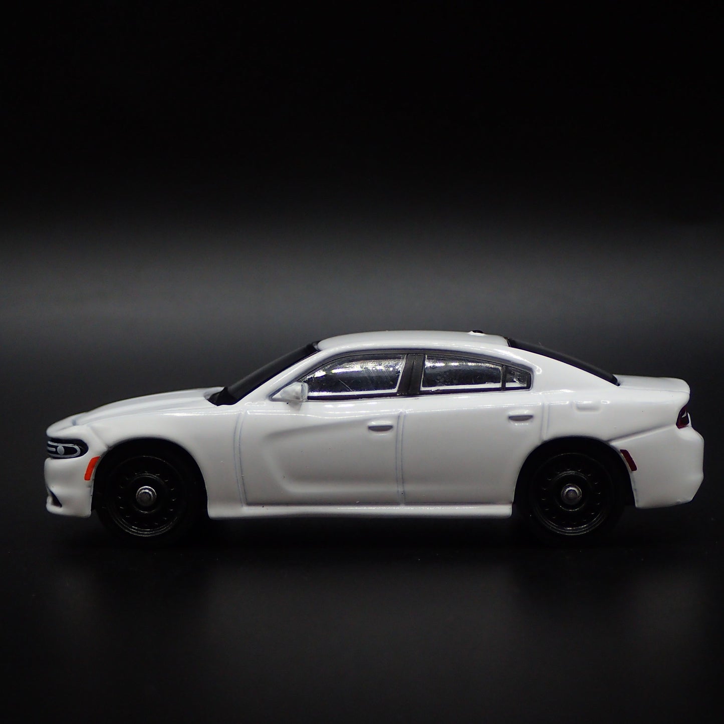 2011-2023 DODGE CHARGER WHITE 1:64 SCALE COLLECTIBLE DIORAMA DIECAST MODEL CAR