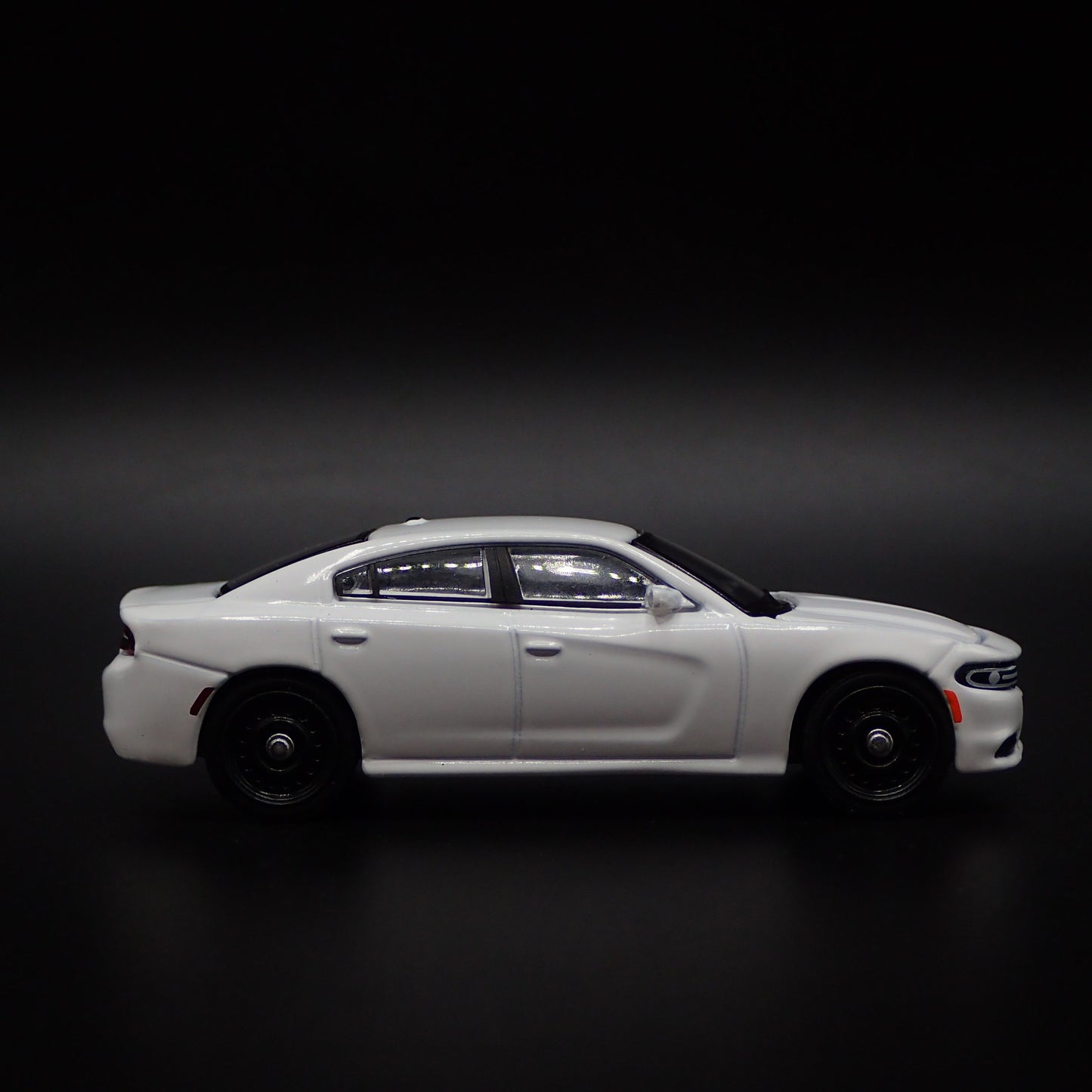 2011-2023 DODGE CHARGER WHITE 1:64 SCALE COLLECTIBLE DIORAMA DIECAST MODEL CAR