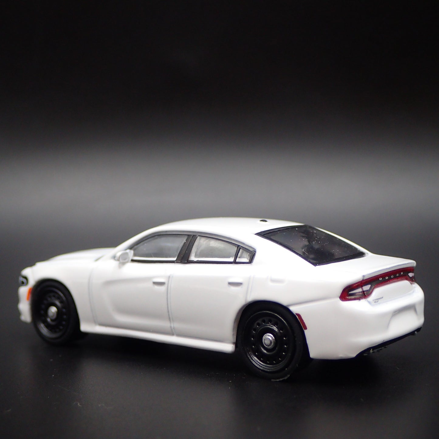 2011-2023 DODGE CHARGER WHITE 1:64 SCALE COLLECTIBLE DIORAMA DIECAST MODEL CAR