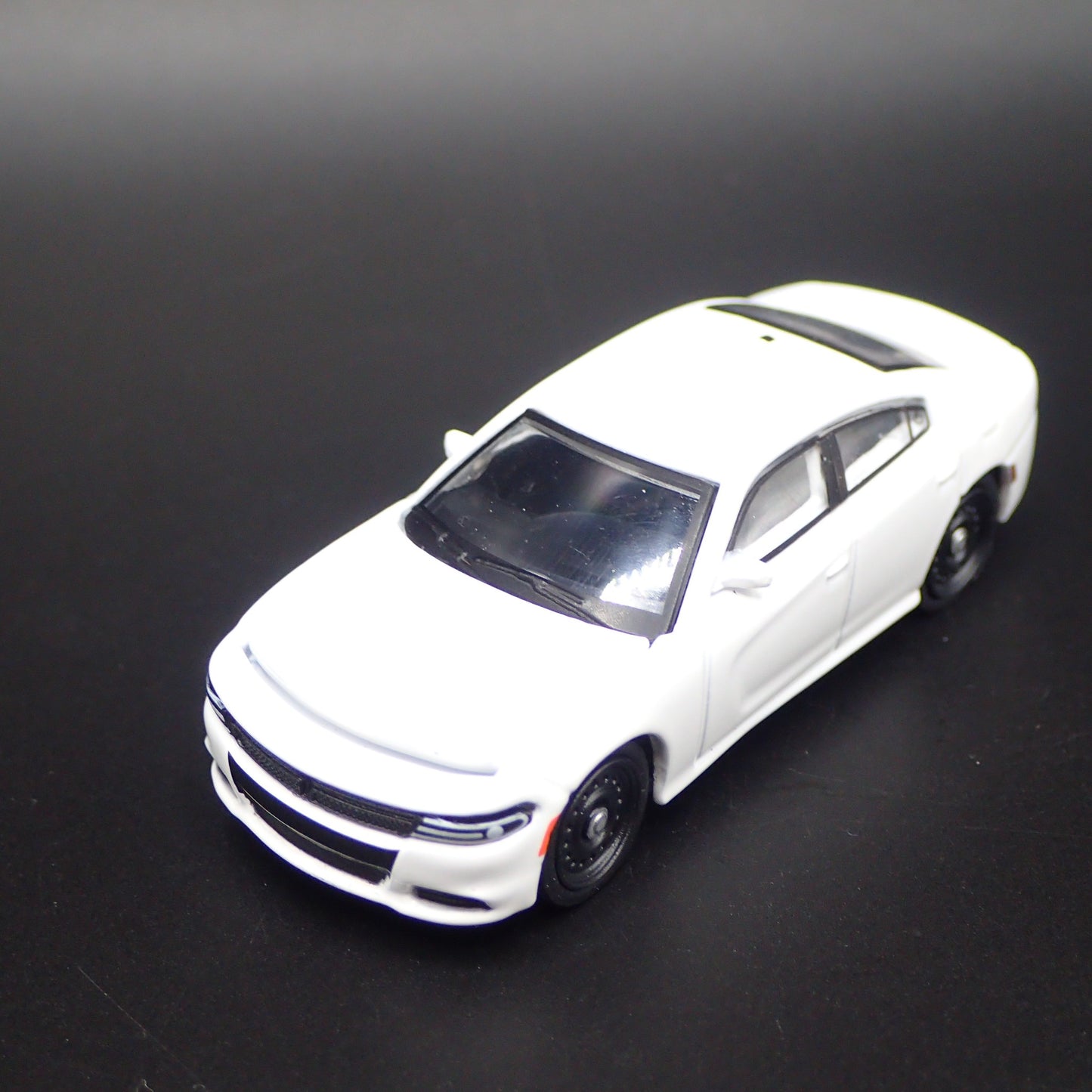 2011-2023 DODGE CHARGER WHITE 1:64 SCALE COLLECTIBLE DIORAMA DIECAST MODEL CAR