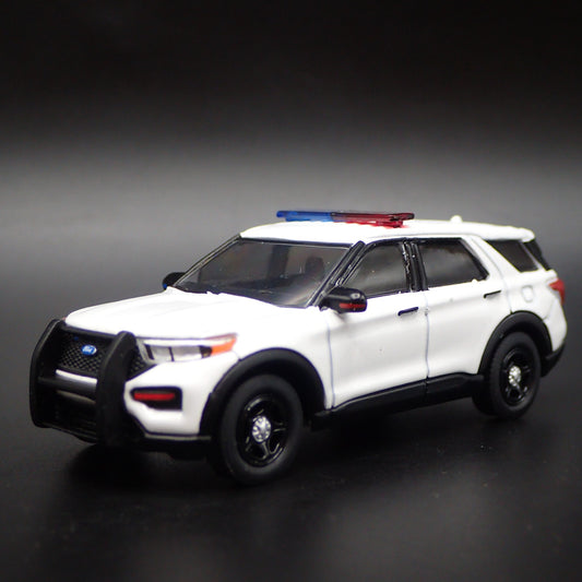 2020-2026 FORD EXPLORER INTERCEPTOR POLICE 1:64 SCALE DIORAMA DIECAST MODEL CAR