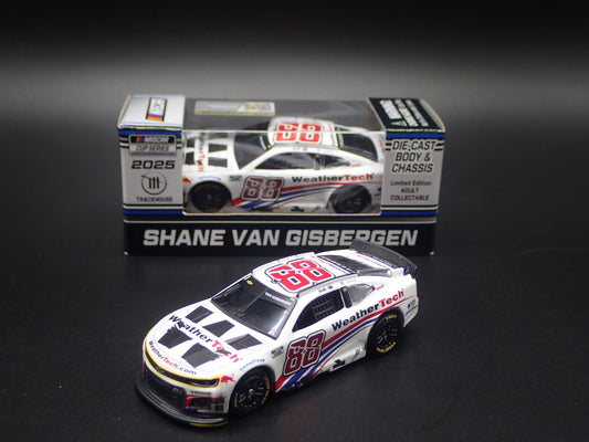 2025 CHEVY CAMARO 88 SHANE VAN GISBERGEN WEATHERTECH NASCAR 1:64 DIECAST MODEL