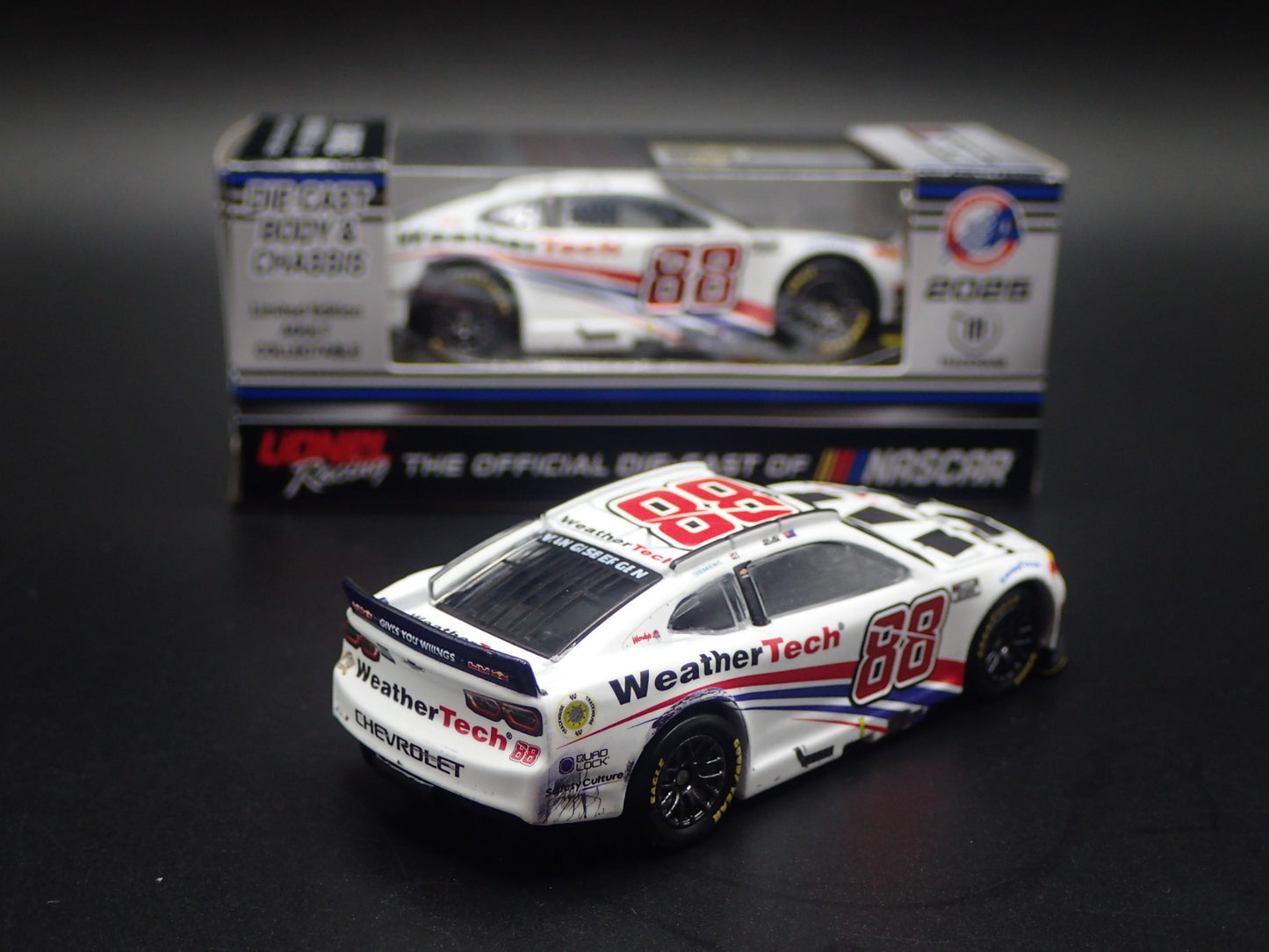 2025 CHEVY CAMARO 88 SHANE VAN GISBERGEN WEATHERTECH NASCAR 1:64 DIECAST MODEL
