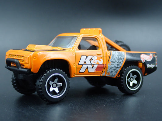 1987 87 DODGE D100 PICKUP TRUCK K&N TROPHY TRUCK 1/64 SCALE DIECAST MODEL CAR