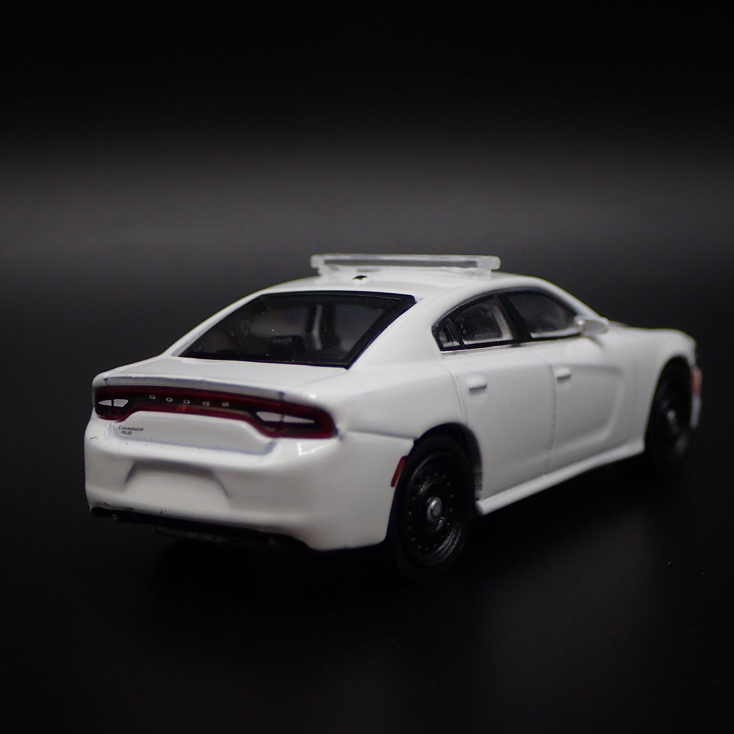 2011-2024 DODGE CHARGER POLICE PURSUIT WHITE 1:64 SCALE DIECAST MODEL CAR