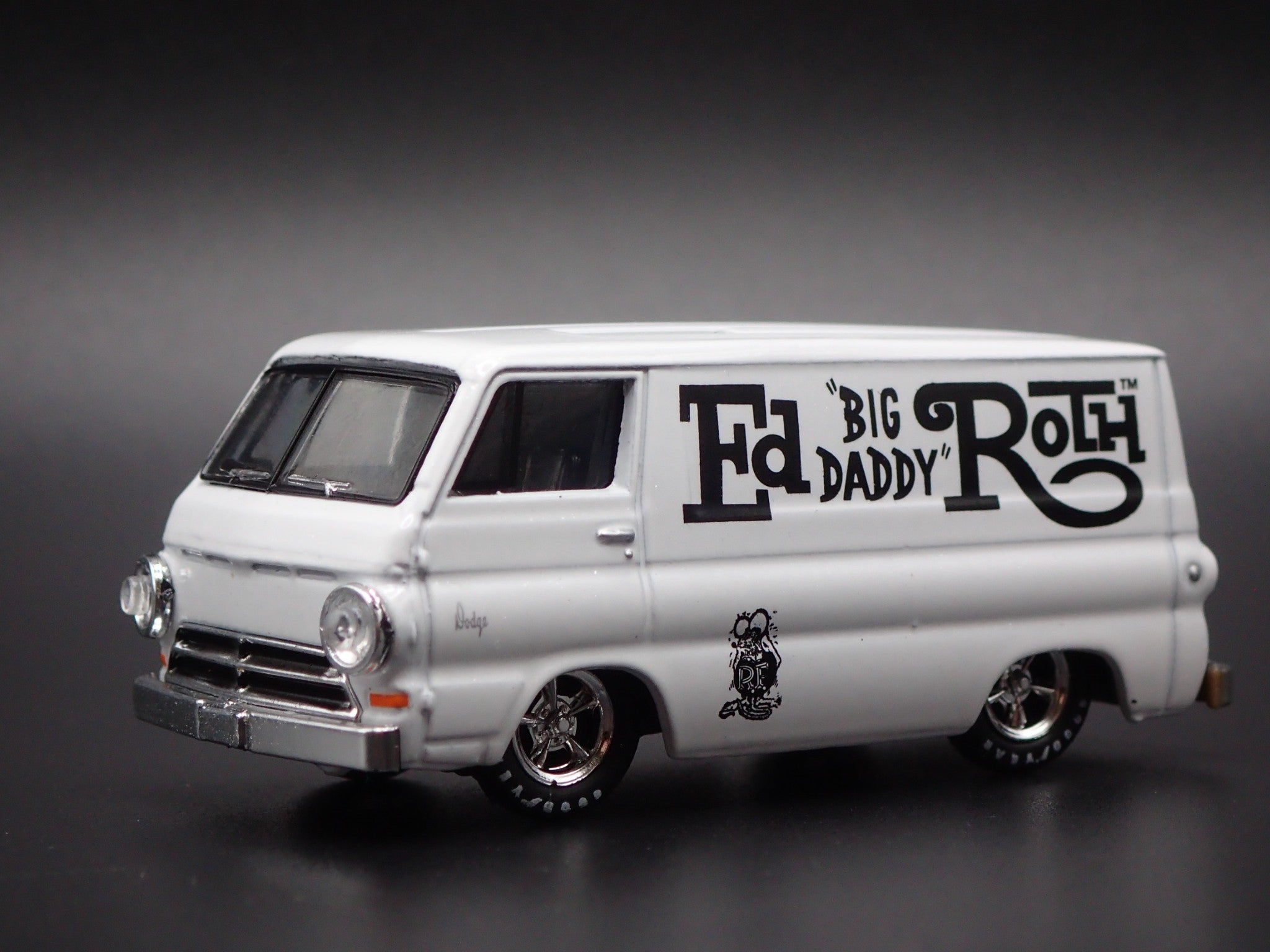 1964 64 DODGE A100 PANEL VAN PAN ED ROTH BIG DADDY 1/64 SCALE DIECAST ...