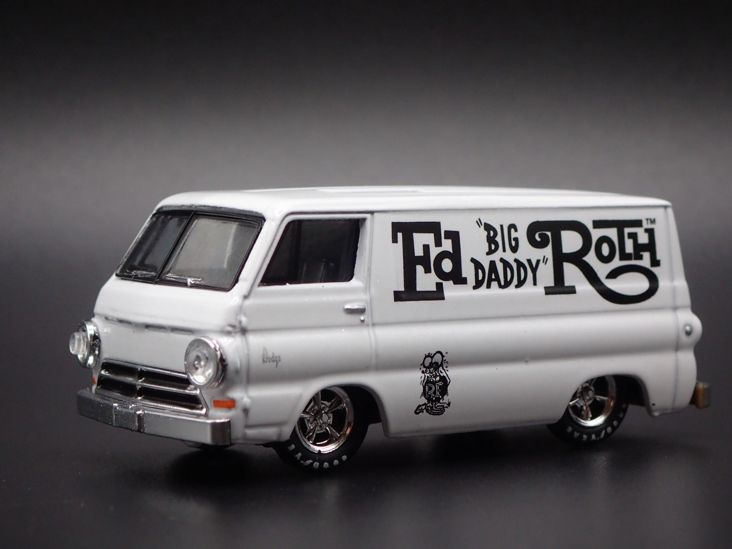 1964 64 DODGE A100 PANEL VAN PAN ED ROTH BIG DADDY 1/64 SCALE DIECAST MODEL CAR