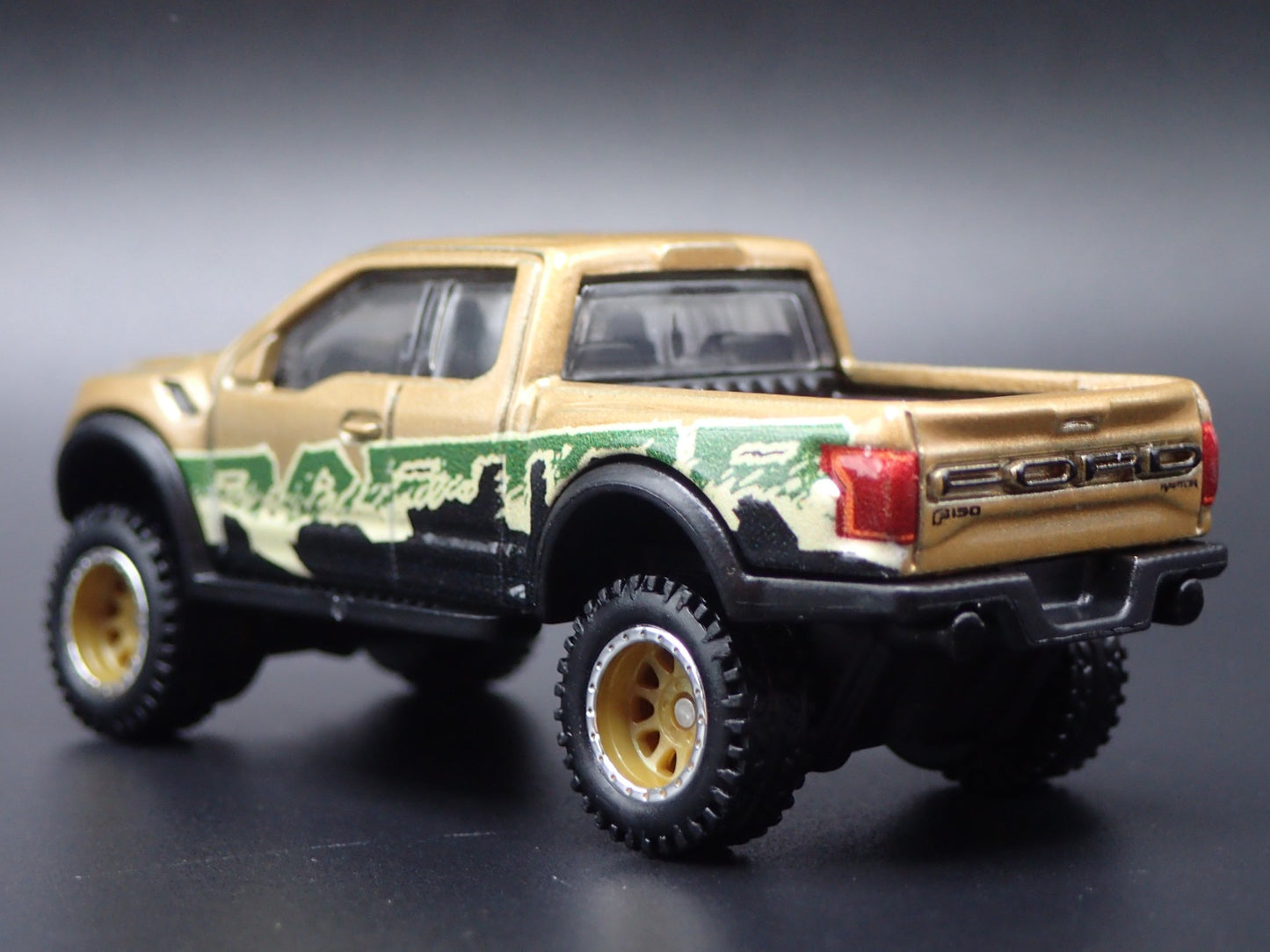 2017 - 2020 FORD F150 RAPTOR PICKUP TRUCK GOLD 1:64 SCALE DIECAST MODEL CAR