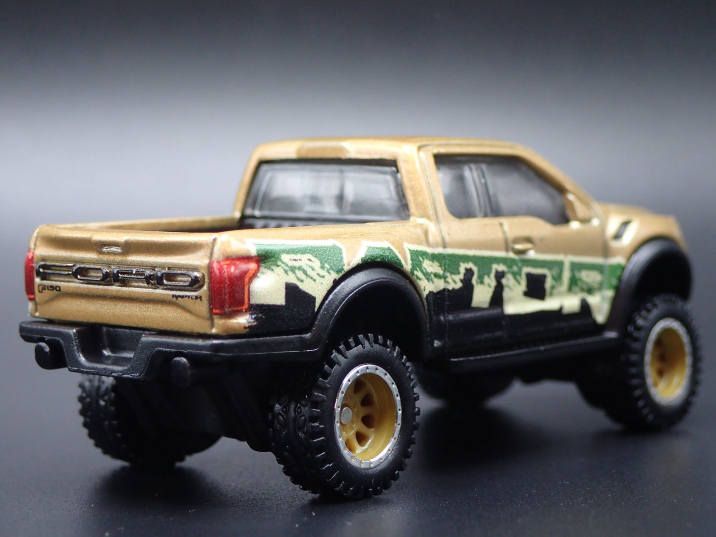 2017 - 2020 FORD F150 RAPTOR PICKUP TRUCK GOLD 1:64 SCALE DIECAST MODEL CAR